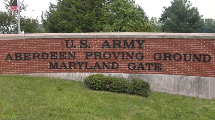 Zoom on the image : Aberdeen Proving Ground